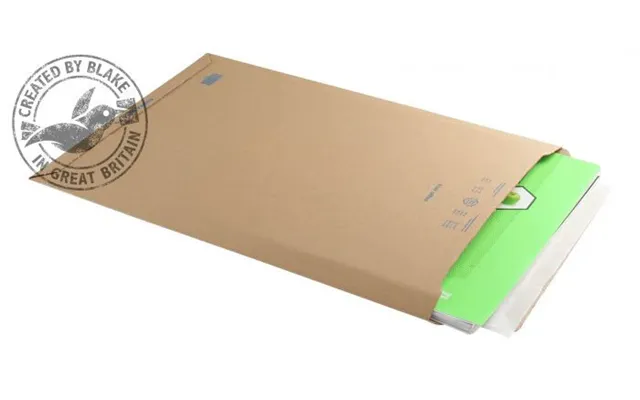 Blake Purely Packaging Corrugated Pocket Peel And Seal Kraft 353×250mm Pack 100