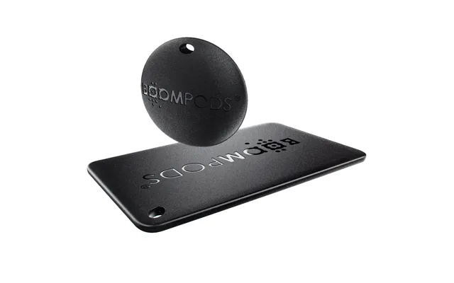 Boompods Boomtag & Boomcard Pack Item Finder Black