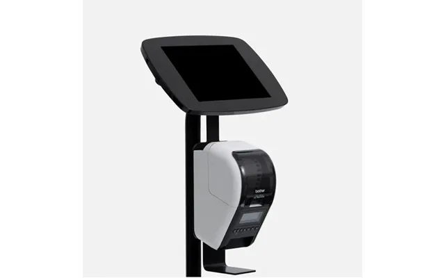 Bouncepad Floorstanding With Brother Printer Mount Tablet Security Enclosure Black 24