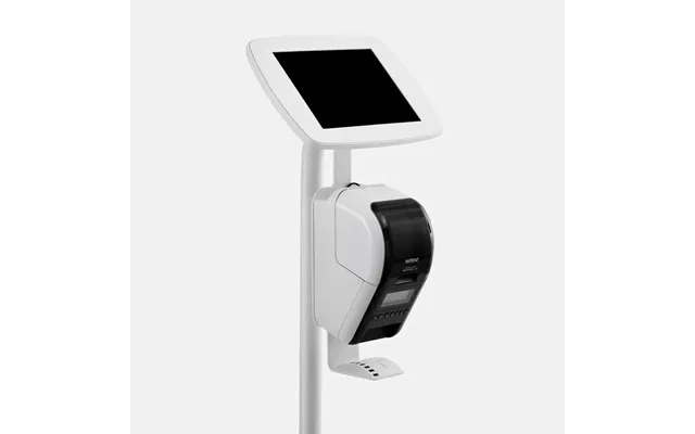Bouncepad Floorstanding With Brother Printer Mount Tablet Security Enclosure White 21