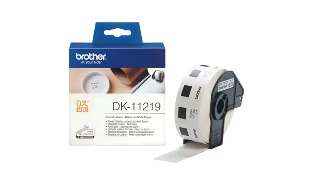 Brother Dk-11219 Printer Label White