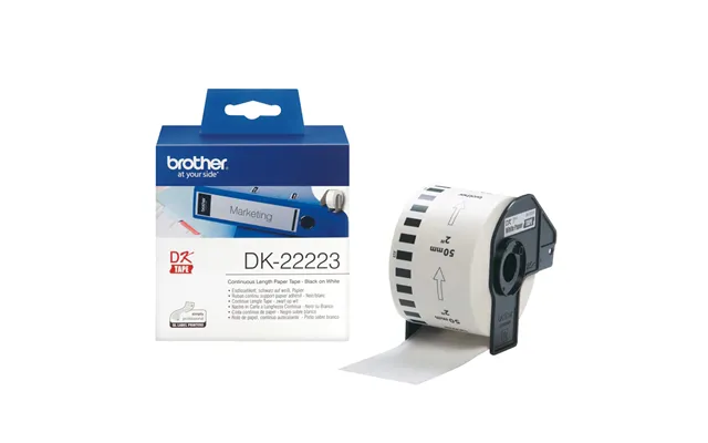 Brother Dk-22223 Printer Label White