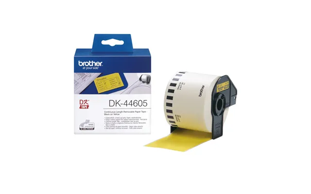 Brother Dk-44605 Printer Label Yellow