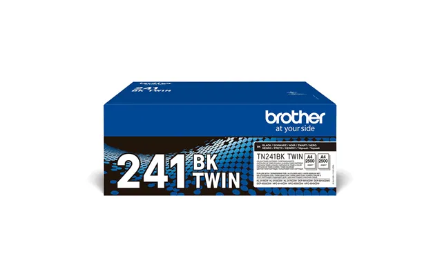 Brother Tn-241bktwin Toner Cartridge 2 Pc S Original Black
