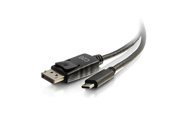 C2g 12ft 3.7m Usb-c To Displayporttm Adapter Cable 4k 30hz - Black