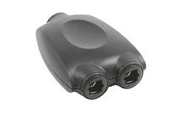 C2g Toslink Digital Audio Splitter 2 X Toslink Black