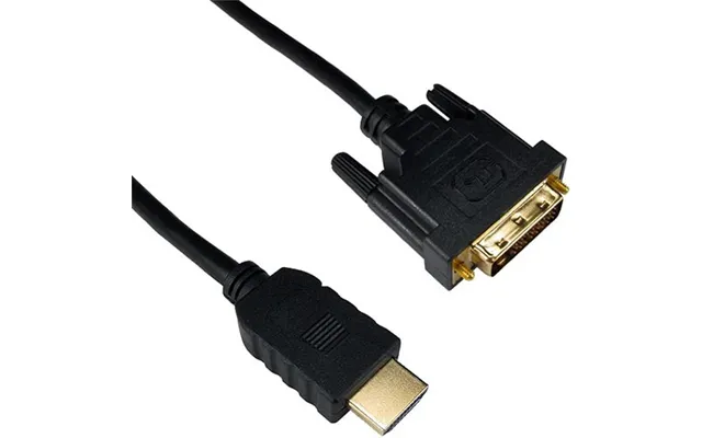 Cablenet 2m Gold Hdmi 1.4b Male - Dvi-d Male 1080p 24 1 30awg Black Cable
