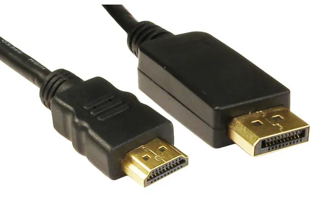 Cables Direct Displayport - Hdmi, 1m Black