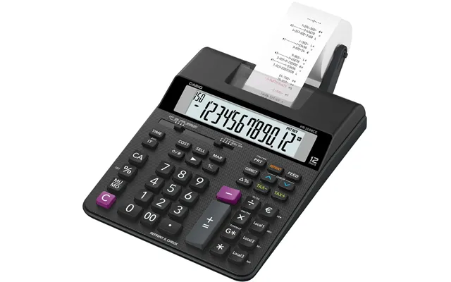 Casio Hr-200rce Calculator Desktop Printing Black