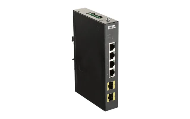 D-link 4-port Gigabit Industrial Switch Including 2 X 100 1000m Sfp