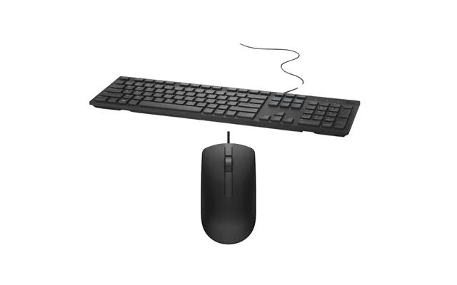 Dell 570-aais 580-adgv Keyboard Mouse Included Home Office Usb Qwerty Uk English Black
