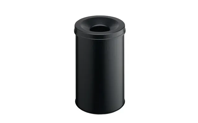 Durable 330601 Waste Container Round Steel Black product image