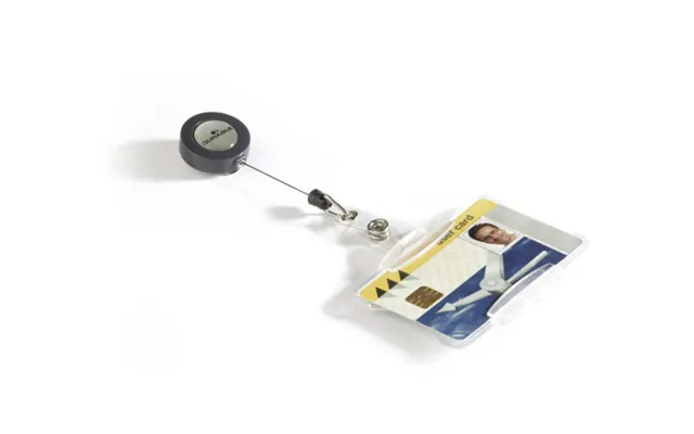 Durable 801119 Identity Badge Badge Holder 10 Pc S