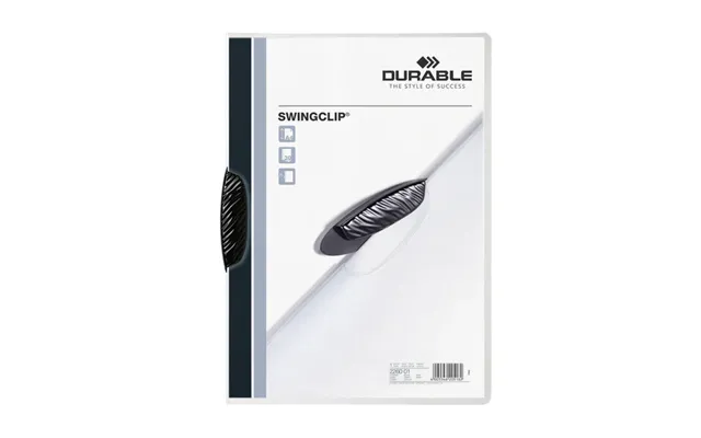 Durable Swingclip Report Cover Black product image