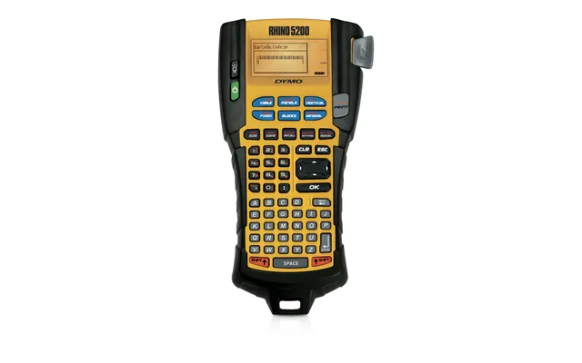 Dymo Rhino 5200 Industrial Label Maker Abc Keyboard Labelling Machine For Warehouseslabs And Other Industrial Settings