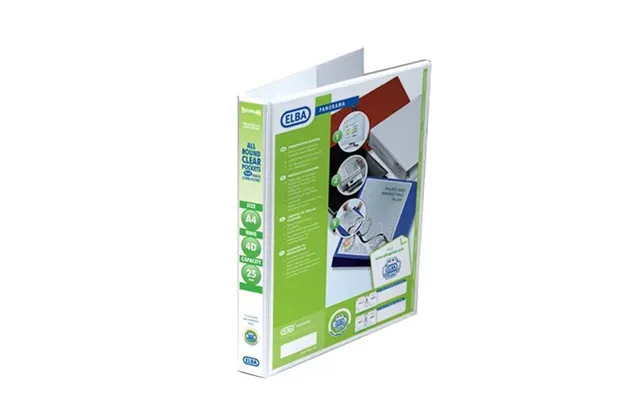 Elba 400008413 Ring Binder A4 White