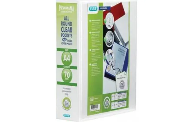Elba 400008436 Ring Binder A4 White