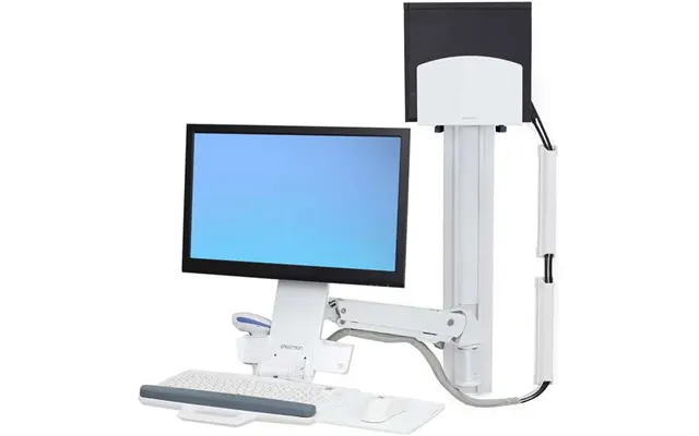 Ergotron Styleview White Pc Multimedia Stand