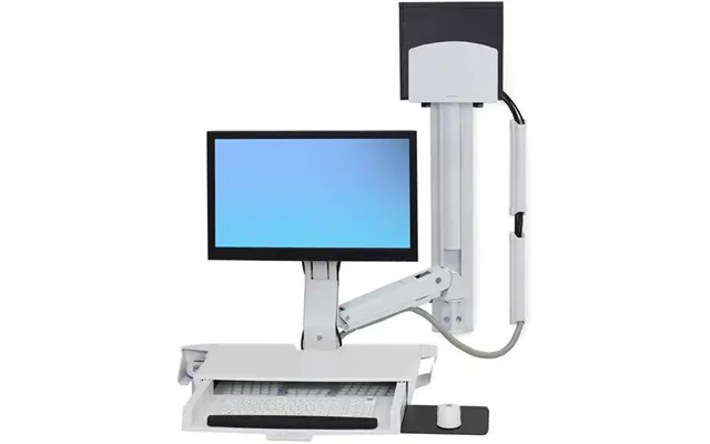 Ergotron Styleview White Pc Multimedia Stand