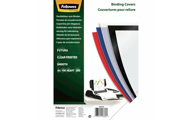 Fellowes Futura A4 Plastic Transparent 100 Pc S