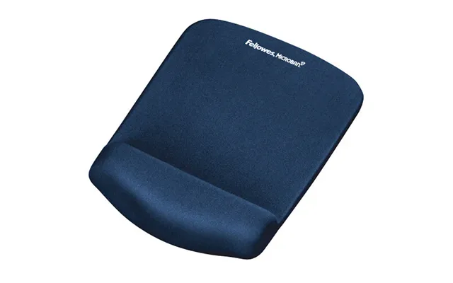 Fellowes Mouse Mat Wrist Support - Plushtouch Mouse Pad With Non Slip Rubber Base & Antibacterial Protection