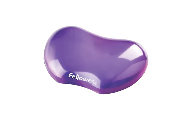 Fellowes Wrist Rest - Crystals Gel Wrist Rest With Non Slip Rubber Base