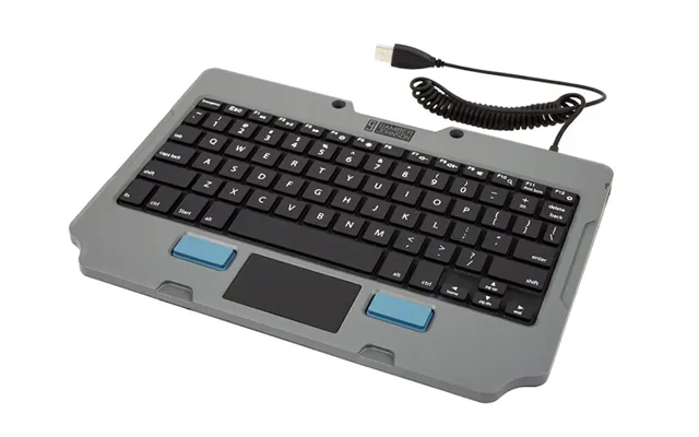 Gamber-johnson 7160-1449-04 Mobile Device Keyboard Qwerty Spanish Usb Black - Grey