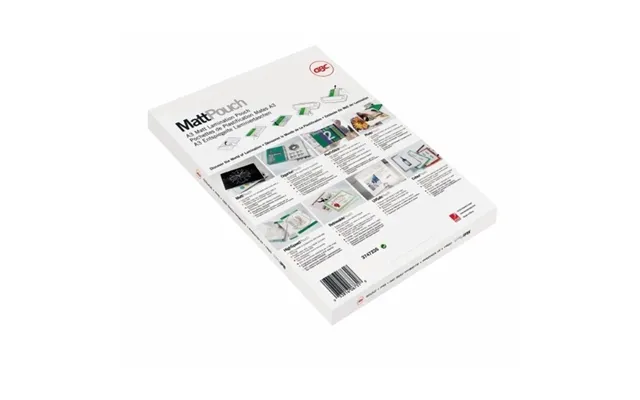 Gbc Lamination Pouch A4 Matt 75 Micron
