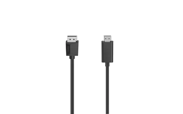 Hama 00200712 Video Cable Adapter 1.5 M Displayport Hdmi Black