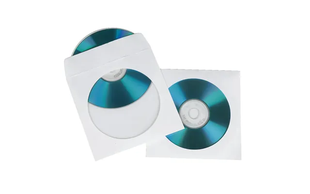 Hama Cd Paper Sleeves - White