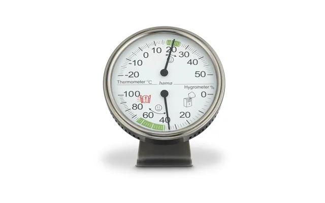 Hama Tahiti Indoor Temperature & Humidity Sensor Mechanical Environment Thermometer
