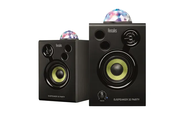 Hercules Dj Speaker 32 Party 2-way Black Wired 30 W