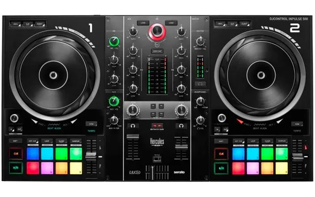 Hercules Djcontrol Inpulse 500 Black