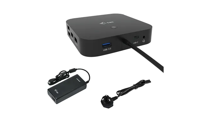I-tec Usb-c Hdmi Dp Docking Station With Power Delivery 100 W Universal Charger 100 W