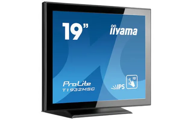 Iiyama Prolite T1932msc-b5x Computer Monitor 48.3 Cm 19 1280 X 1024 Pixels Led Touchscreen Tabletop Black