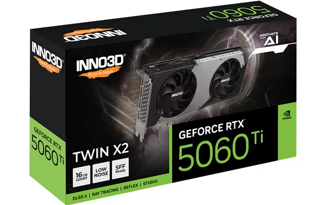 Inno3d Geforce Rtx 5060 Ti Twin X2 Nvidia 16 Gb Gddr7