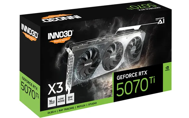 Inno3d Geforce Rtx 5070 Ti X3 Nvidia 16 Gb Gddr7