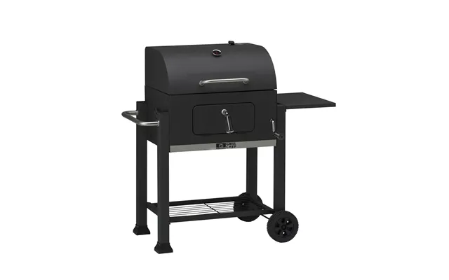 Landmann 11503 Outdoor Barbecue Grill Kamado Barbecue Grill Cooking Station Charcoal Fuel Black