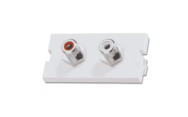 Lindy 2 X Phono Snap-in Block