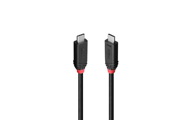 Lindy 2m Usb4 240w Type C Cable - Black Line product image