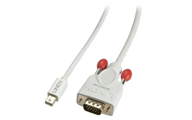 Lindy 5m Mini Displayport To Vga Cable - White