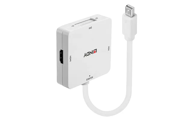 Lindy Mini Displayport 1.2 To Hdmi 1.4 - Dvi And Vga Converter