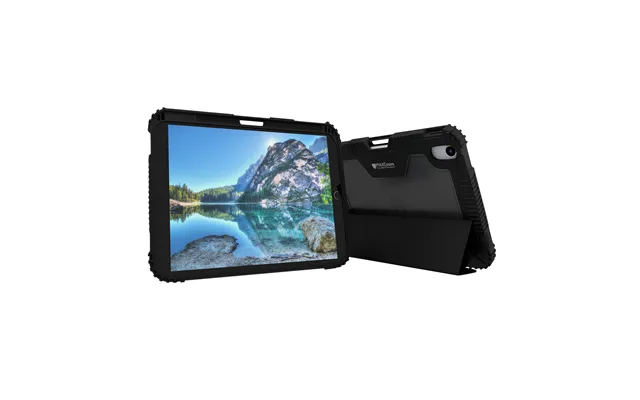 Maxcases Extreme Folio-x For Ipad 10 & 11th Gen Black-smooth Wipeable Material