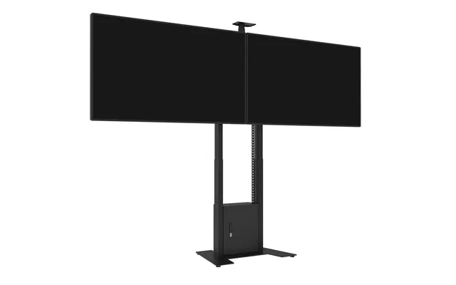 Multibrackets M Motorized Floorbase Dual Screen Incl Cabinet & Cam-shelf