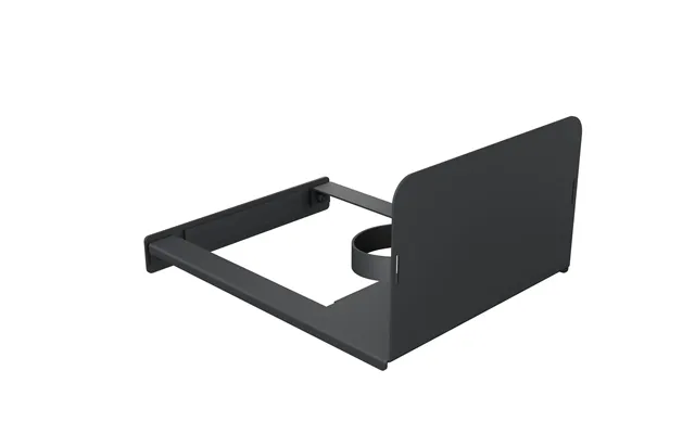 Multibrackets M Motorized Public Floorstand - Side Shelf Mediaholder