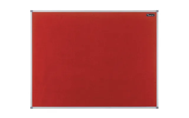 Nobo Basic Fixed Bulletin Board Red Felt product image