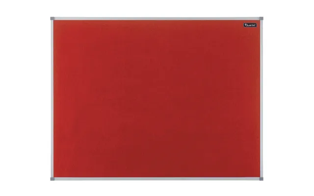 Nobo Basic Insert Notice Board Red Aluminium product image