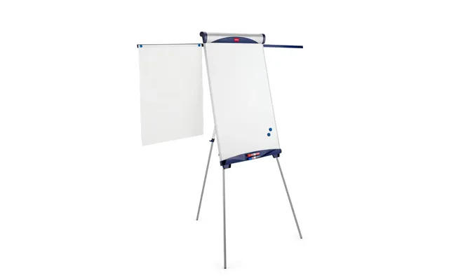 Nobo Impression Pro Tripod Steel Magnetic Whiteboard Easel With Extended Display Arms product image