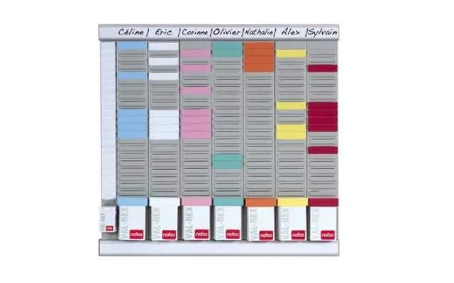 Nobo T-card Office Planner Kit 24 Slot