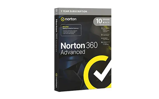 Norton 360 Advanced Antivirus Security Commercial 1 License S 1 Year S